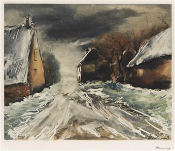 MAURICE DE VLAMINCK (after) Two prints